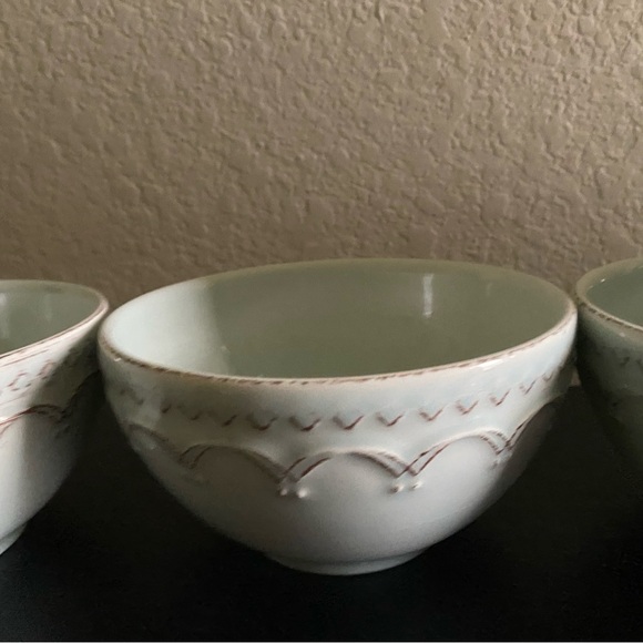 3 MATCERAMICA Portugal Discontinued Batalha Blue Ceramic Coupe Cereal Bowl 6”W - Picture 6 of 15
